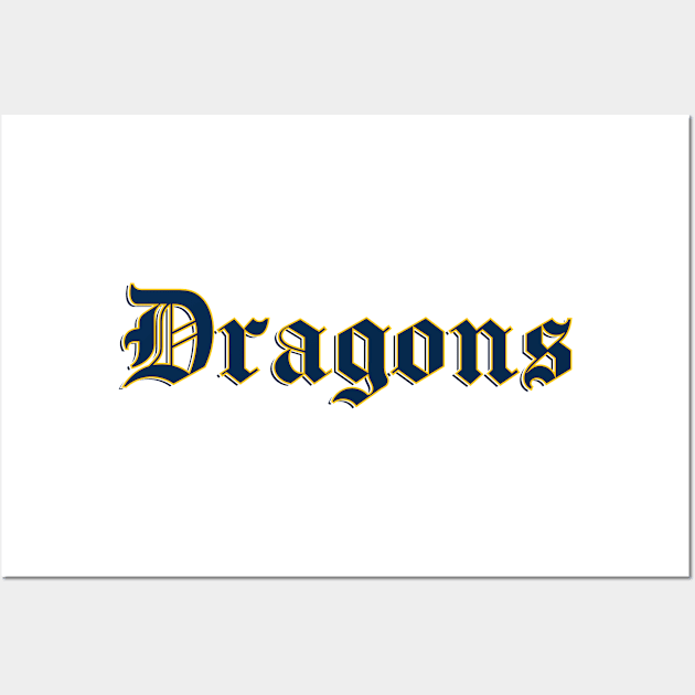 Drexel Dragons Sticker Wall Art by AashviPatel